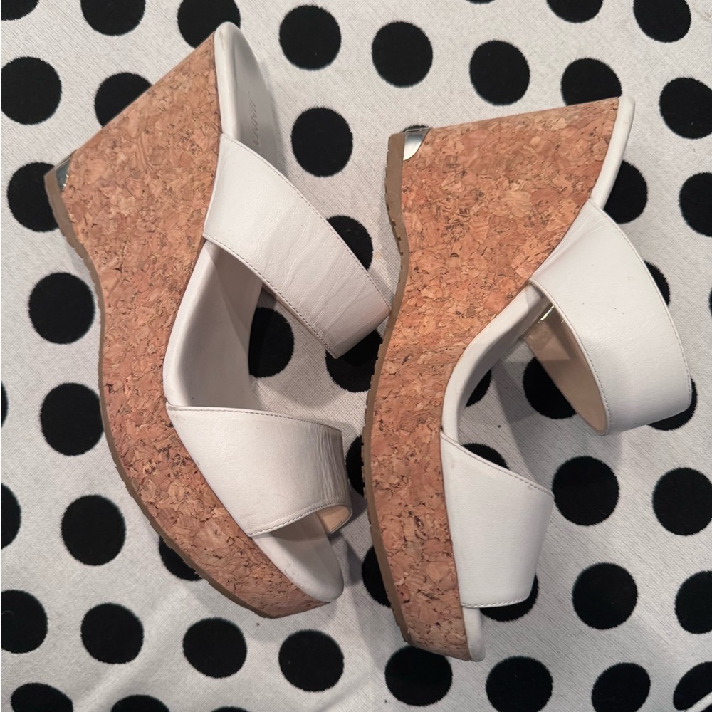 Tory Burch Cork Wedge 7.5